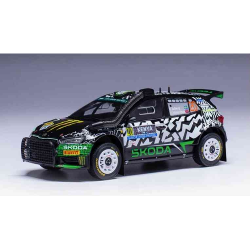 Skoda Fabia Rally2 WRC No.20 Safari Rally Kenia 2024 Solberg/Edmondson - 1:43
